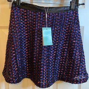 NWT Jovonna  London Sequin Skirt Size 4